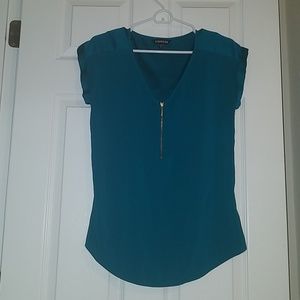Deep Blue/Green Blouse